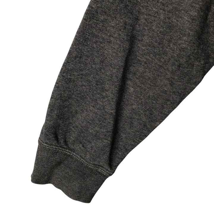 Nike Sweat Pullover Hoodie, Men's Size L cotton Charcoal Vintage Second Hand