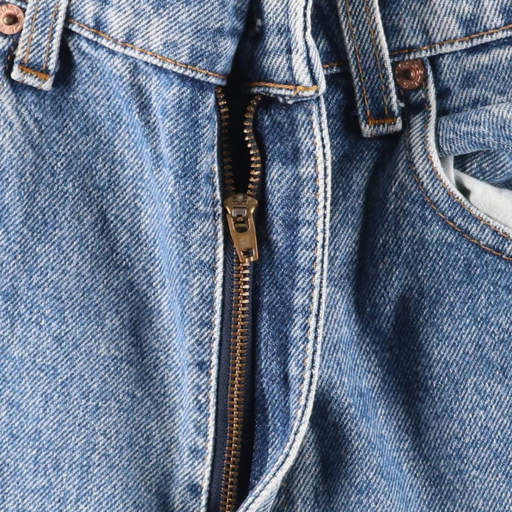 90'S Levi's 505-0290 Tapered Denim Pants, Made in USA, Men's Size 34, Vintage cotton blue type Vintage Second Hand