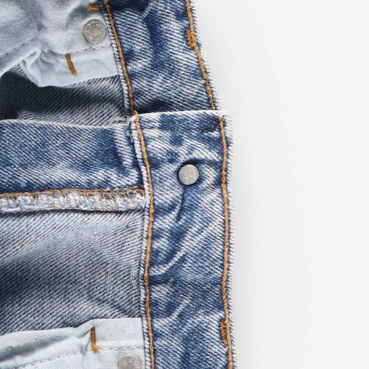 90'S Levi's 505-0290 Tapered Denim Pants, Made in USA, Men's Size 34, Vintage cotton blue type Vintage Second Hand