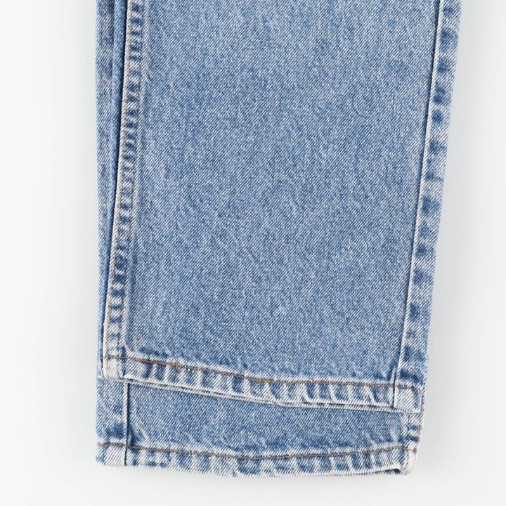 90'S Levi's 505-0290 Tapered Denim Pants, Made in USA, Men's Size 34, Vintage cotton blue type Vintage Second Hand