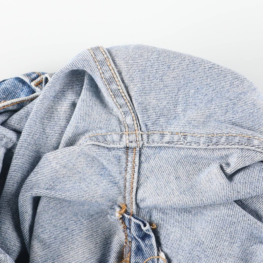 90'S Levi's 505-0290 Tapered Denim Pants, Made in USA, Men's Size 34, Vintage cotton blue type Vintage Second Hand