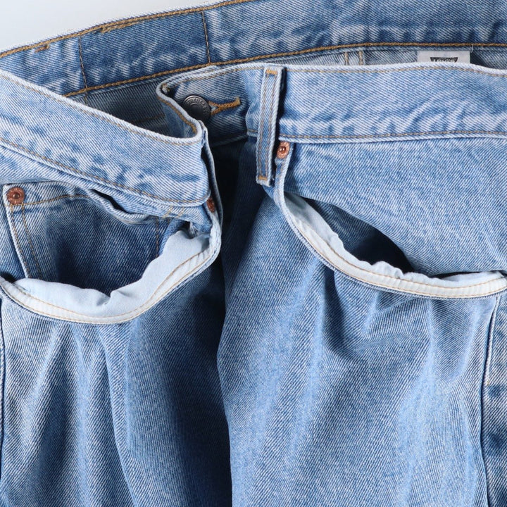 2000'S Levi's 00550-4834 Relaxed Fit Tapered Denim Pants, Men's, Size 34 cotton blue type Vintage Second Hand