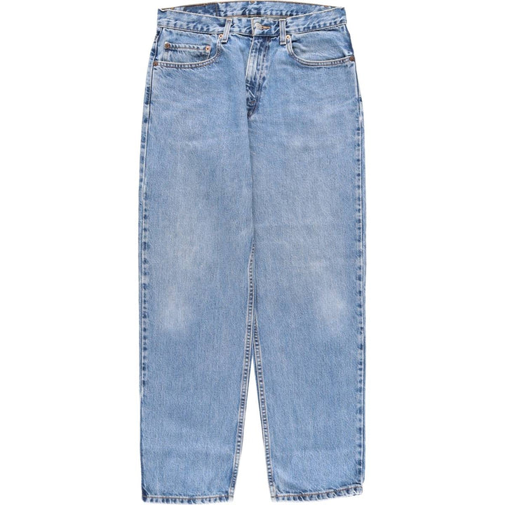 00'S Levi's 550 Relaxed Fit Tapered Denim Pants Men's W32 cotton Blue type light blue Vintage Second Hand