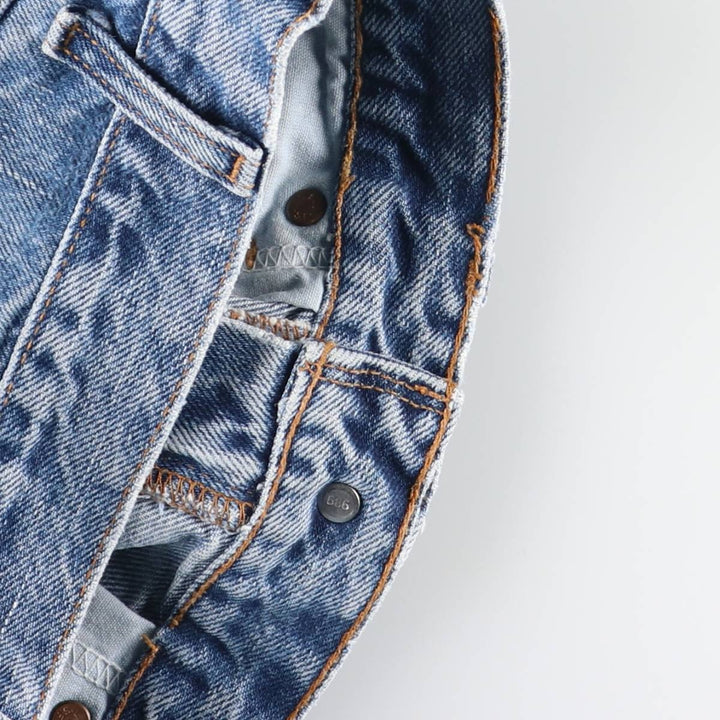 00'S Levi's 550 Relaxed Fit Tapered Denim Pants Men's W32 cotton Blue type light blue Vintage Second Hand