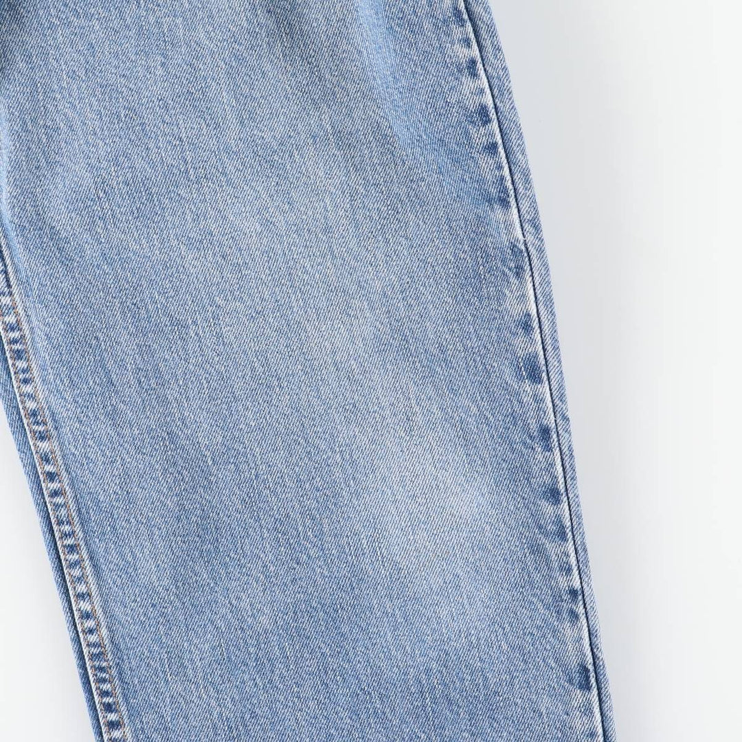 00'S Levi's 550 Relaxed Fit Tapered Denim Pants Men's W32 cotton Blue type light blue Vintage Second Hand