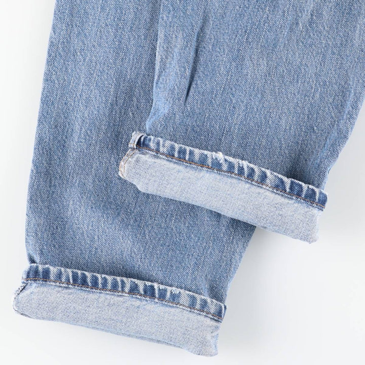 00'S Levi's 550 Relaxed Fit Tapered Denim Pants Men's W32 cotton Blue type light blue Vintage Second Hand