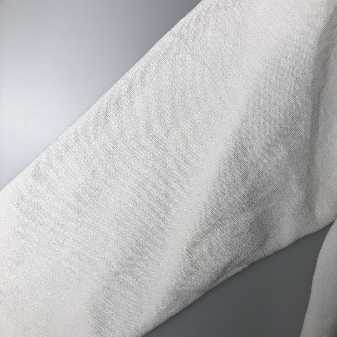 PRO SPIRIT SELECT SWEATS Solid Color Blank Sweatshirt, Made in USA, Men's Size L cotton white type Vintage Second Hand