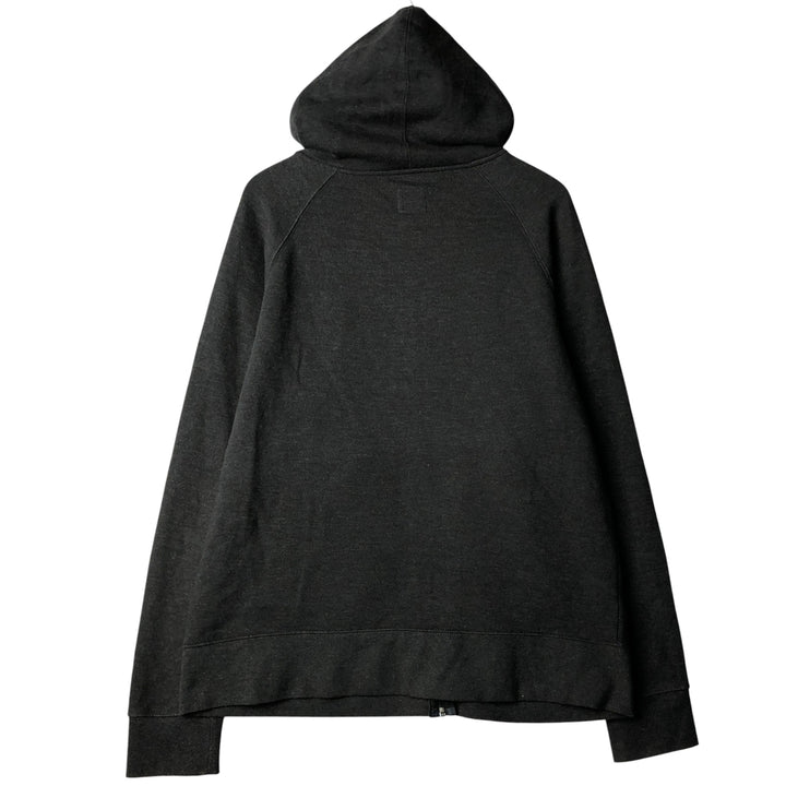 Champion Sweat Full Zip Hoodie Men's Size M cotton Charcoal Vintage Second Hand