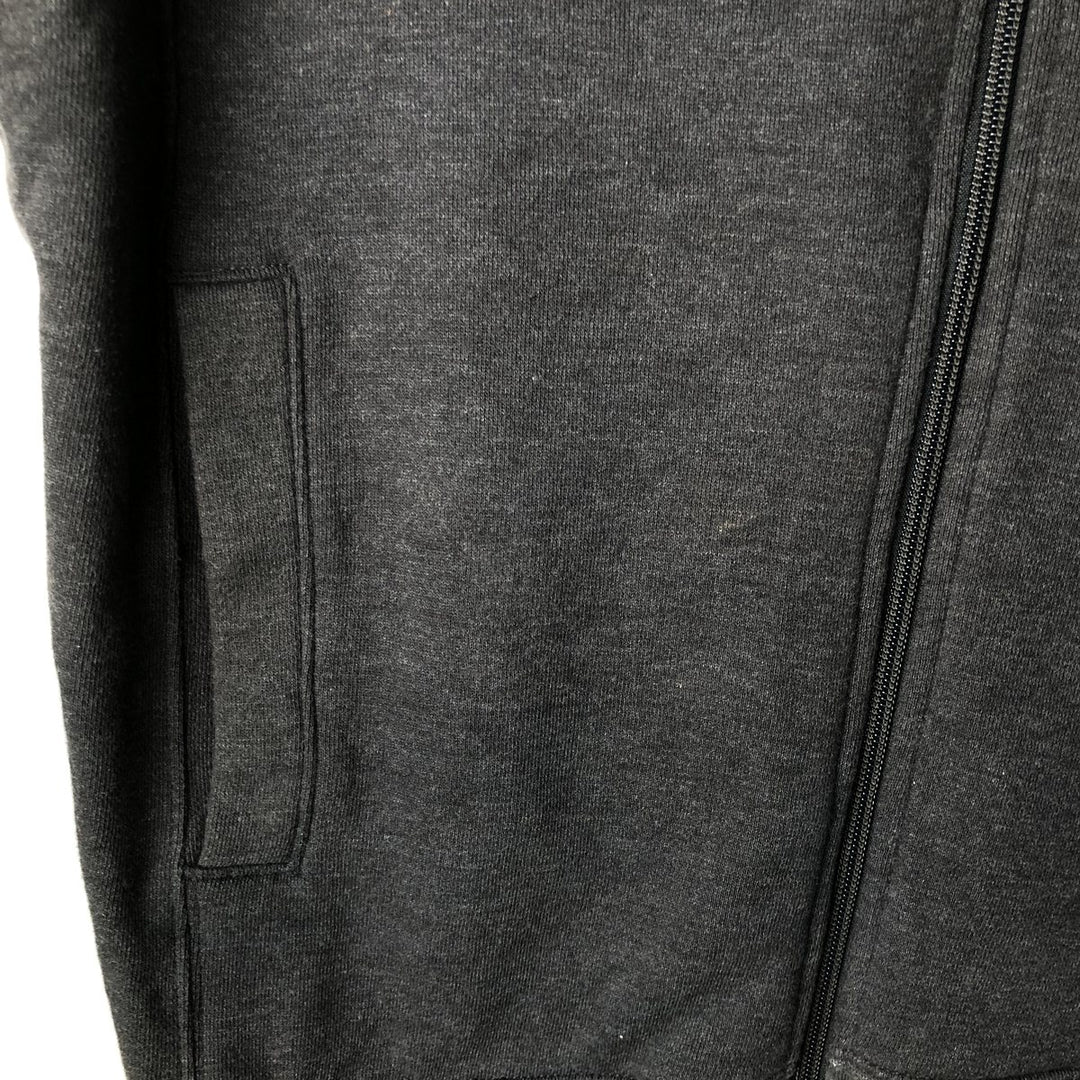 Champion Sweat Full Zip Hoodie Men's Size M cotton Charcoal Vintage Second Hand