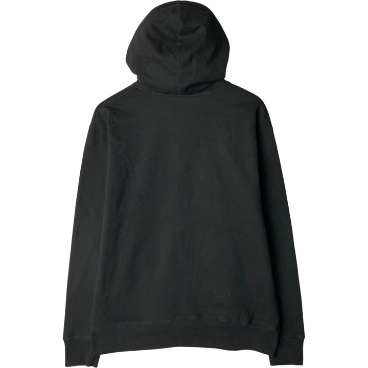 Champion Authentic Athletics Wear Pullover Hoodie, Men's Size M cotton black type Vintage Second Hand