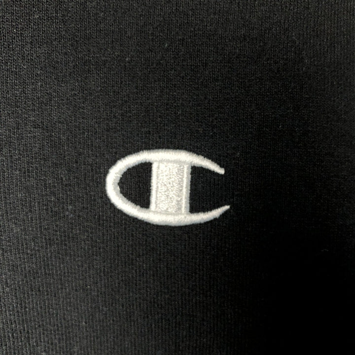 Champion Authentic Athletics Wear Pullover Hoodie, Men's Size M cotton black type Vintage Second Hand