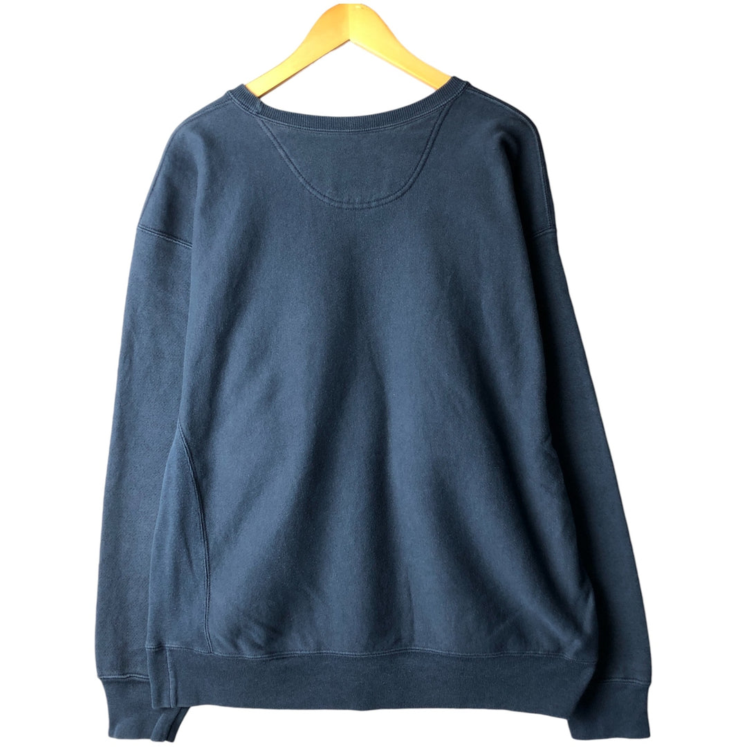 00'S Champion PREMIUM REVERSE WEAVE Premium Reverse Weave Sweatshirt Trainer Men's XL size cotton navy blue type Vintage Second Hand