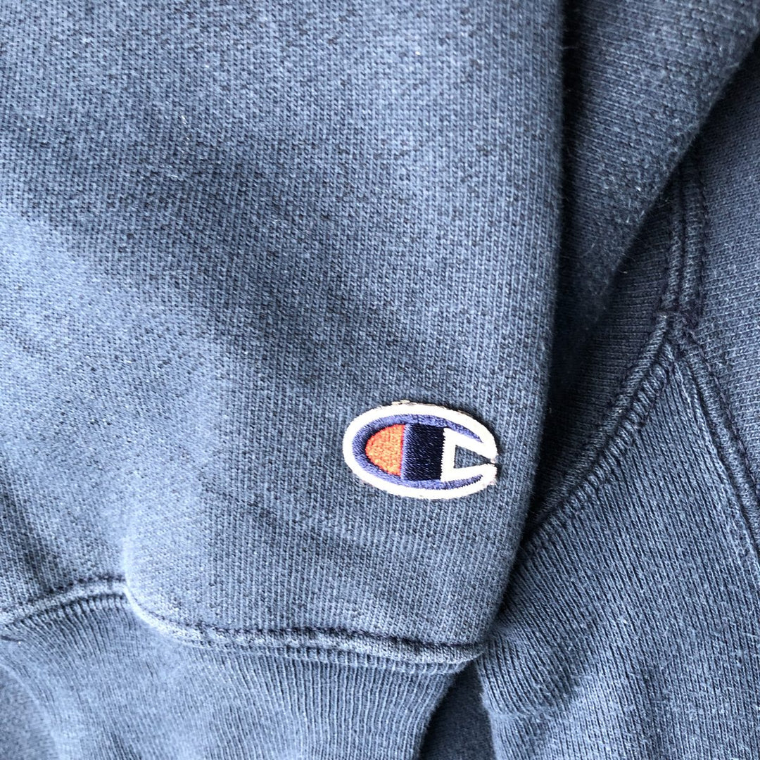 00'S Champion PREMIUM REVERSE WEAVE Premium Reverse Weave Sweatshirt Trainer Men's XL size cotton navy blue type Vintage Second Hand