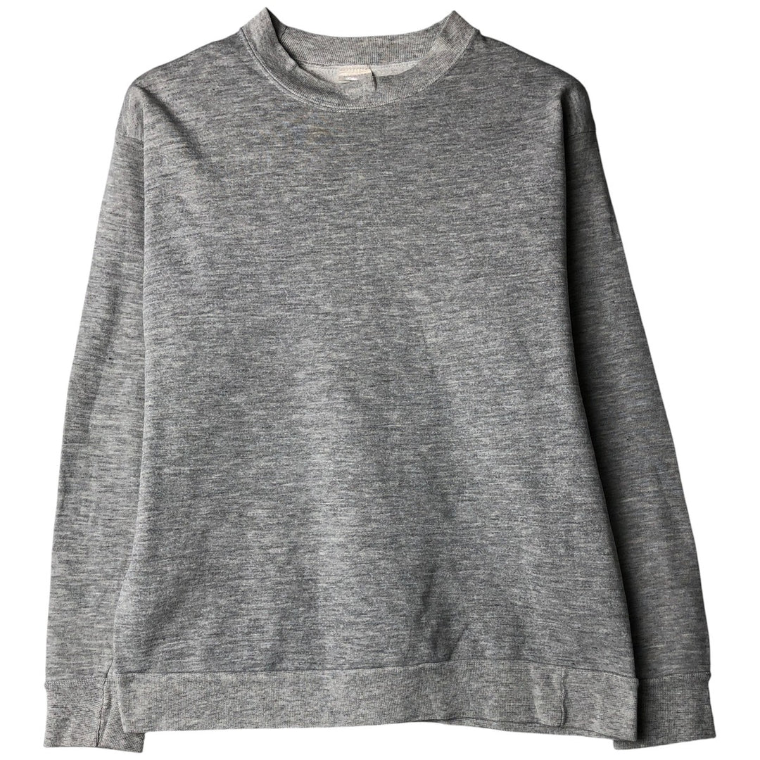 Vintage 90'S Steinwurtzel blank sweatshirt, made in the USA, size L, men's polyester gray type Vintage Second Hand