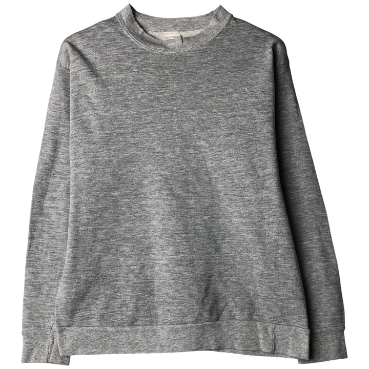 Vintage 90'S Steinwurtzel blank sweatshirt, made in the USA, size L, men's polyester gray type Vintage Second Hand