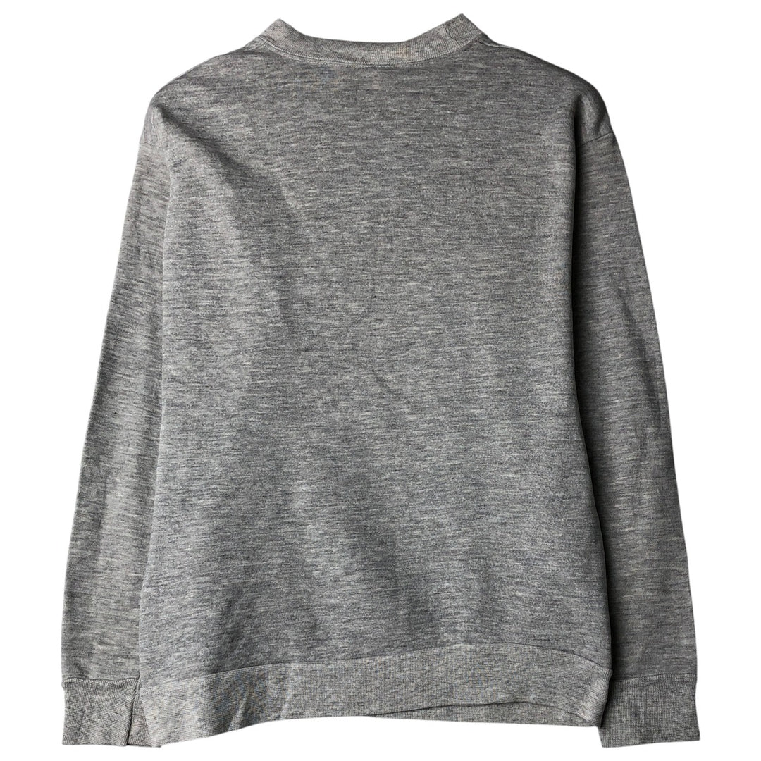 Vintage 90'S Steinwurtzel blank sweatshirt, made in the USA, size L, men's polyester gray type Vintage Second Hand