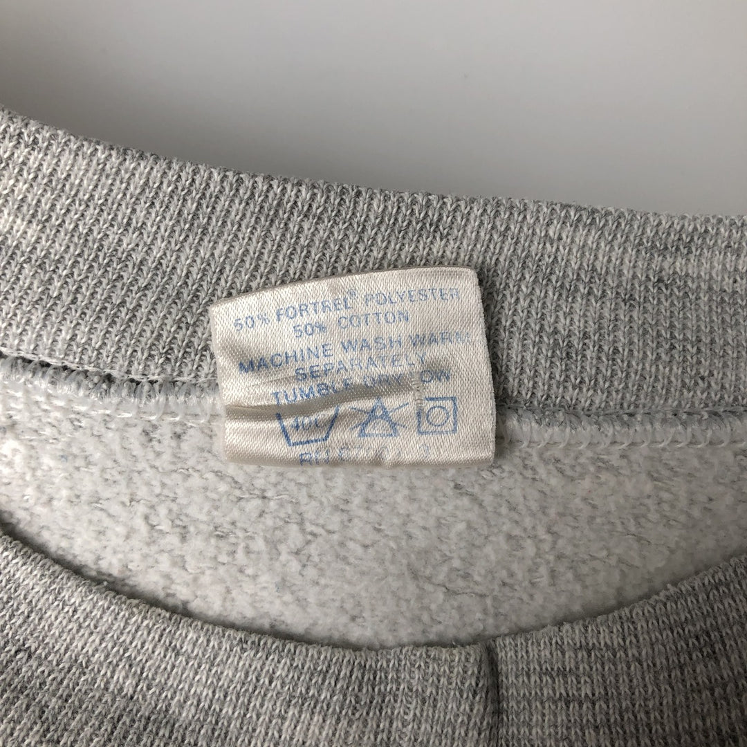 Vintage 90'S Steinwurtzel blank sweatshirt, made in the USA, size L, men's polyester gray type Vintage Second Hand