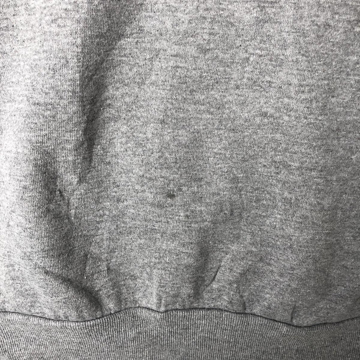Vintage 90'S Jerzees plain blank sweatshirt, men's size L unclear gray type Vintage Second Hand
