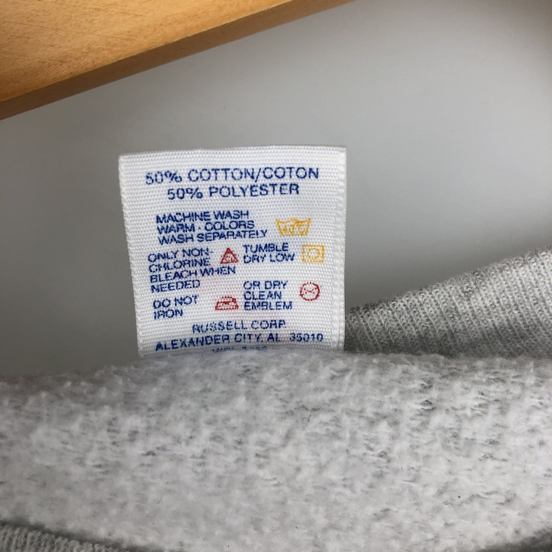 80s-90'S Jerzees Plain Blank Sweatshirt Trainer Made in USA Men's M Vintage cotton gray type Vintage Second Hand