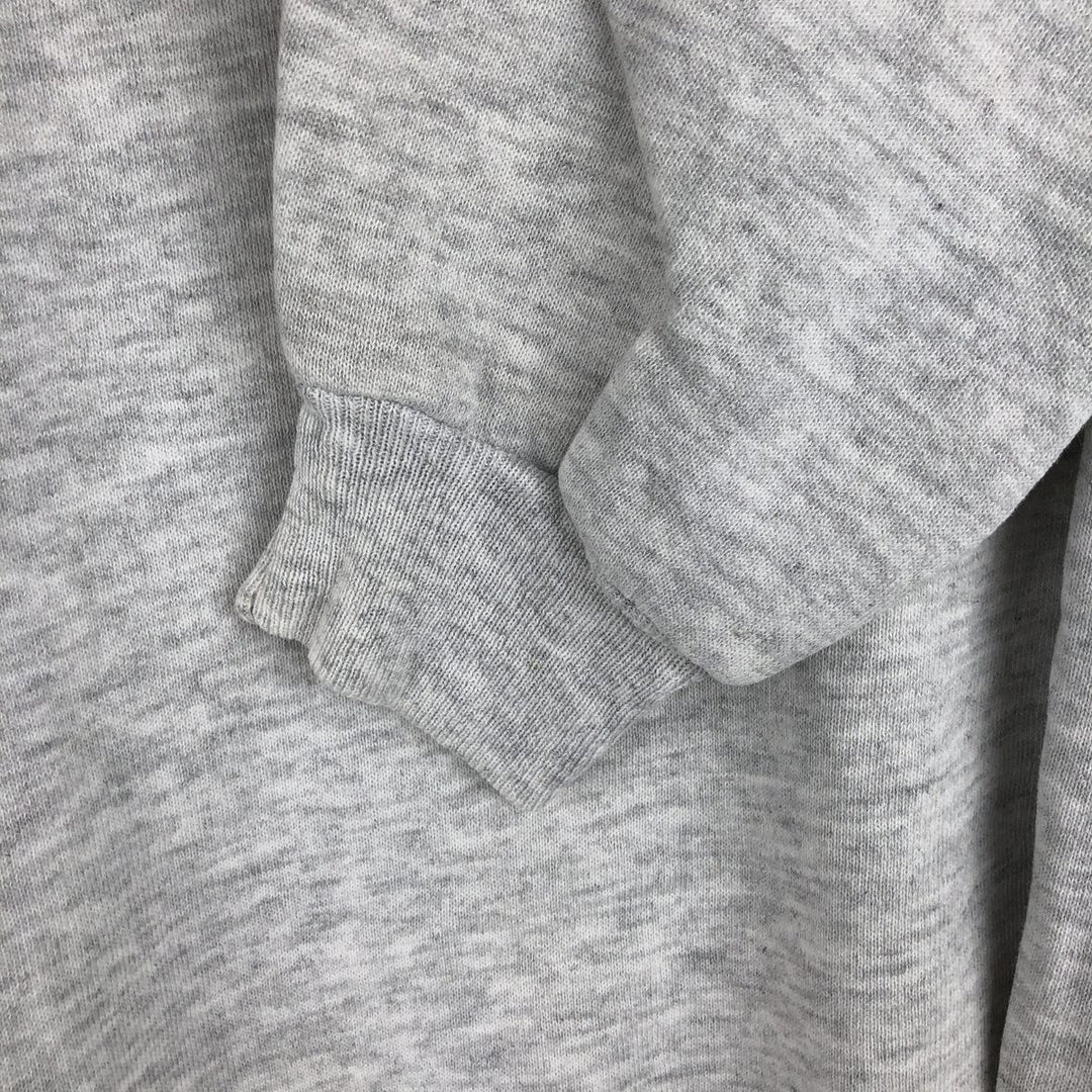 80s-90'S Jerzees Plain Blank Sweatshirt Trainer Made in USA Men's M Vintage cotton gray type Vintage Second Hand