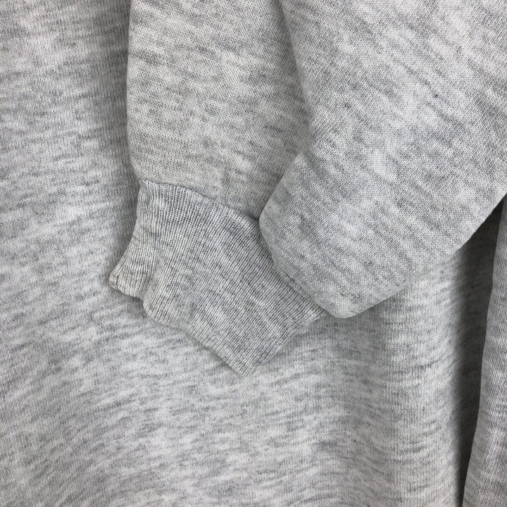 80s-90'S Jerzees Plain Blank Sweatshirt Trainer Made in USA Men's M Vintage cotton gray type Vintage Second Hand