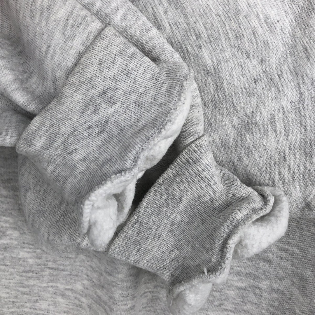 80s-90'S Jerzees Plain Blank Sweatshirt Trainer Made in USA Men's M Vintage cotton gray type Vintage Second Hand
