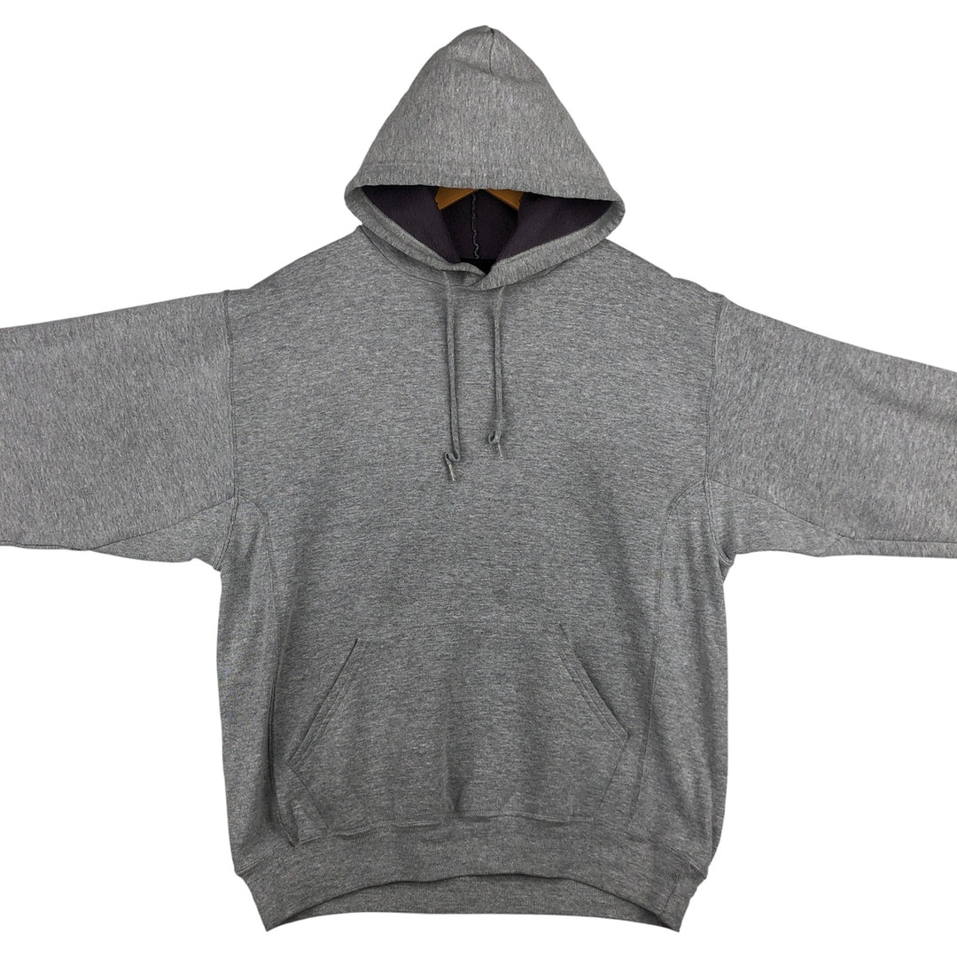 Russell ATHLETIC Dri-POWER plain blank sweatshirt hoodie, men's size M unclear gray type Vintage Second Hand