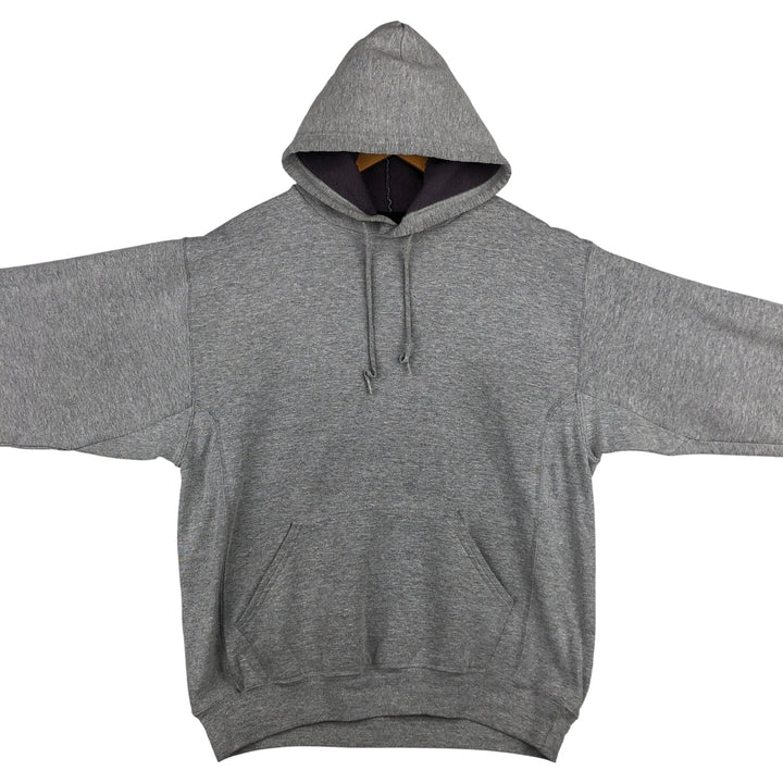 Russell ATHLETIC Dri-POWER plain blank sweatshirt hoodie, men's size M unclear gray type Vintage Second Hand