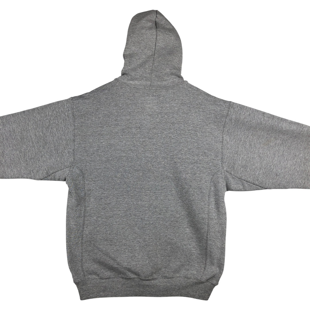 Russell ATHLETIC Dri-POWER plain blank sweatshirt hoodie, men's size M unclear gray type Vintage Second Hand