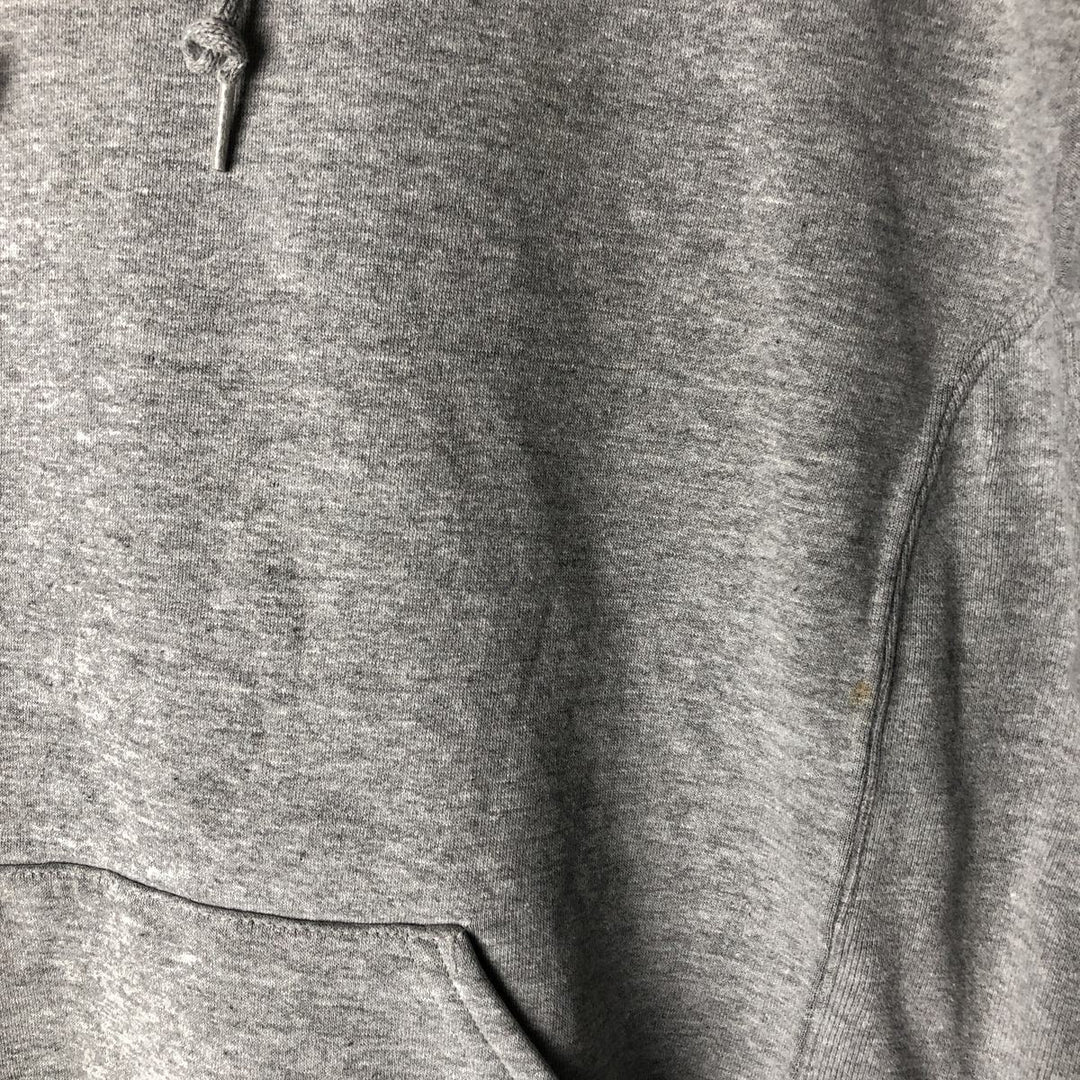 Russell ATHLETIC Dri-POWER plain blank sweatshirt hoodie, men's size M unclear gray type Vintage Second Hand