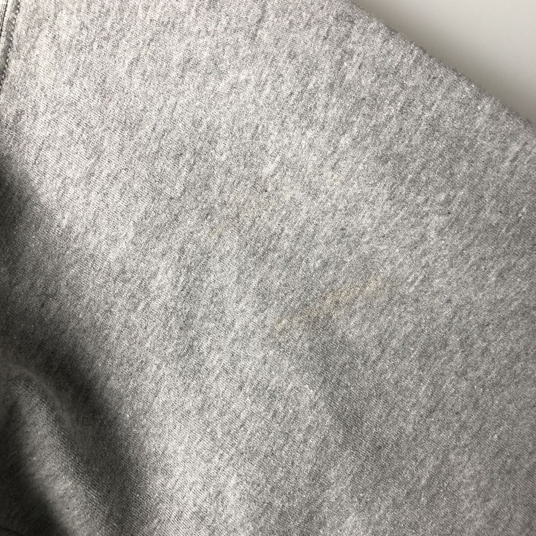 Russell ATHLETIC Dri-POWER plain blank sweatshirt hoodie, men's size M unclear gray type Vintage Second Hand