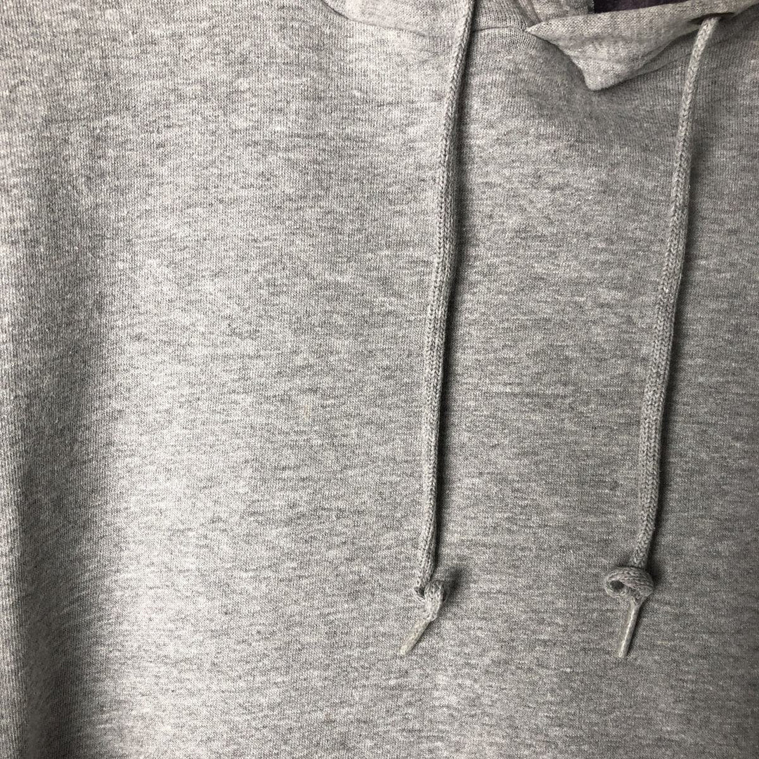 Russell ATHLETIC Dri-POWER plain blank sweatshirt hoodie, men's size M unclear gray type Vintage Second Hand