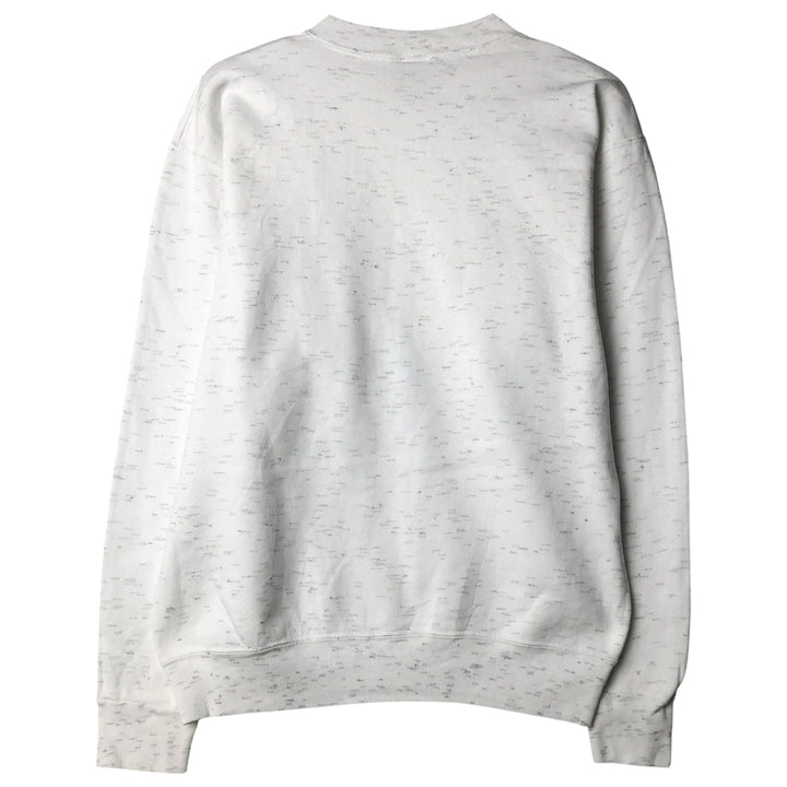 Vintage 90'S ONEITA plain blank sweatshirt, made in the USA, size M, men's. polyester white type Vintage Second Hand