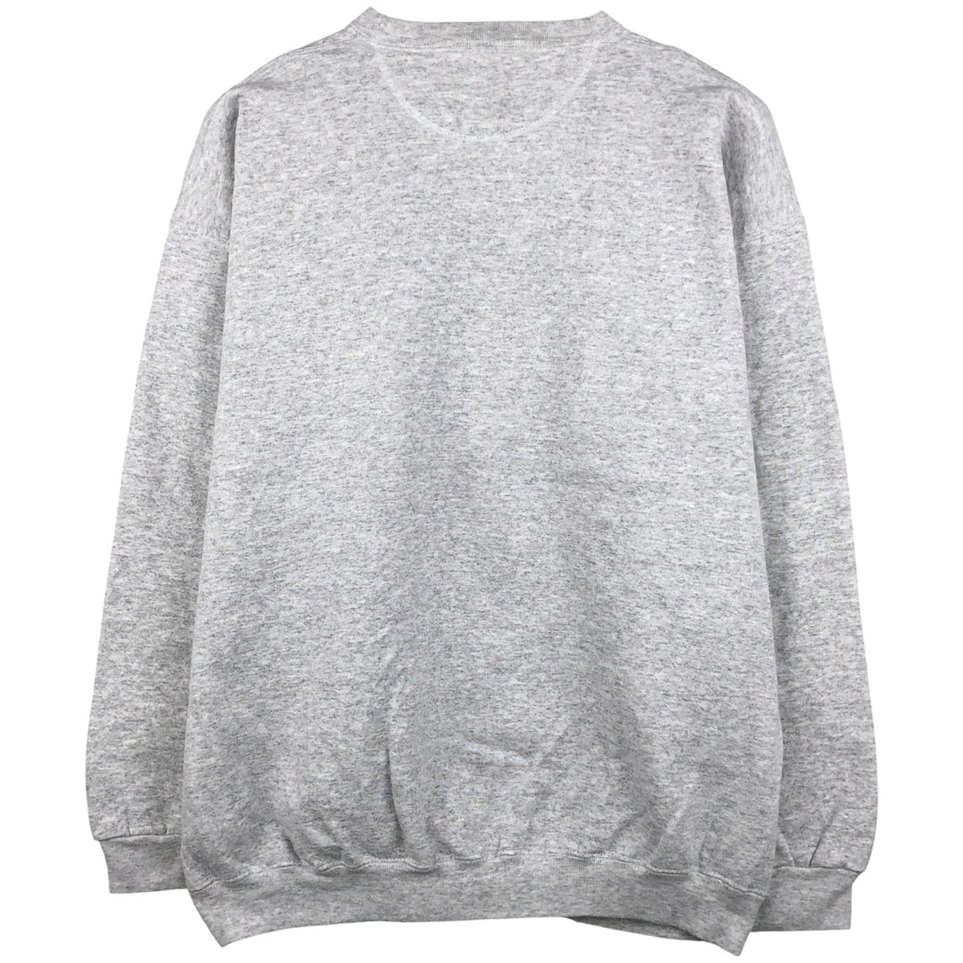 Vintage 90'S SANTEE blank sweatshirt, made in the USA, size XL, men's cotton gray type Vintage Second Hand