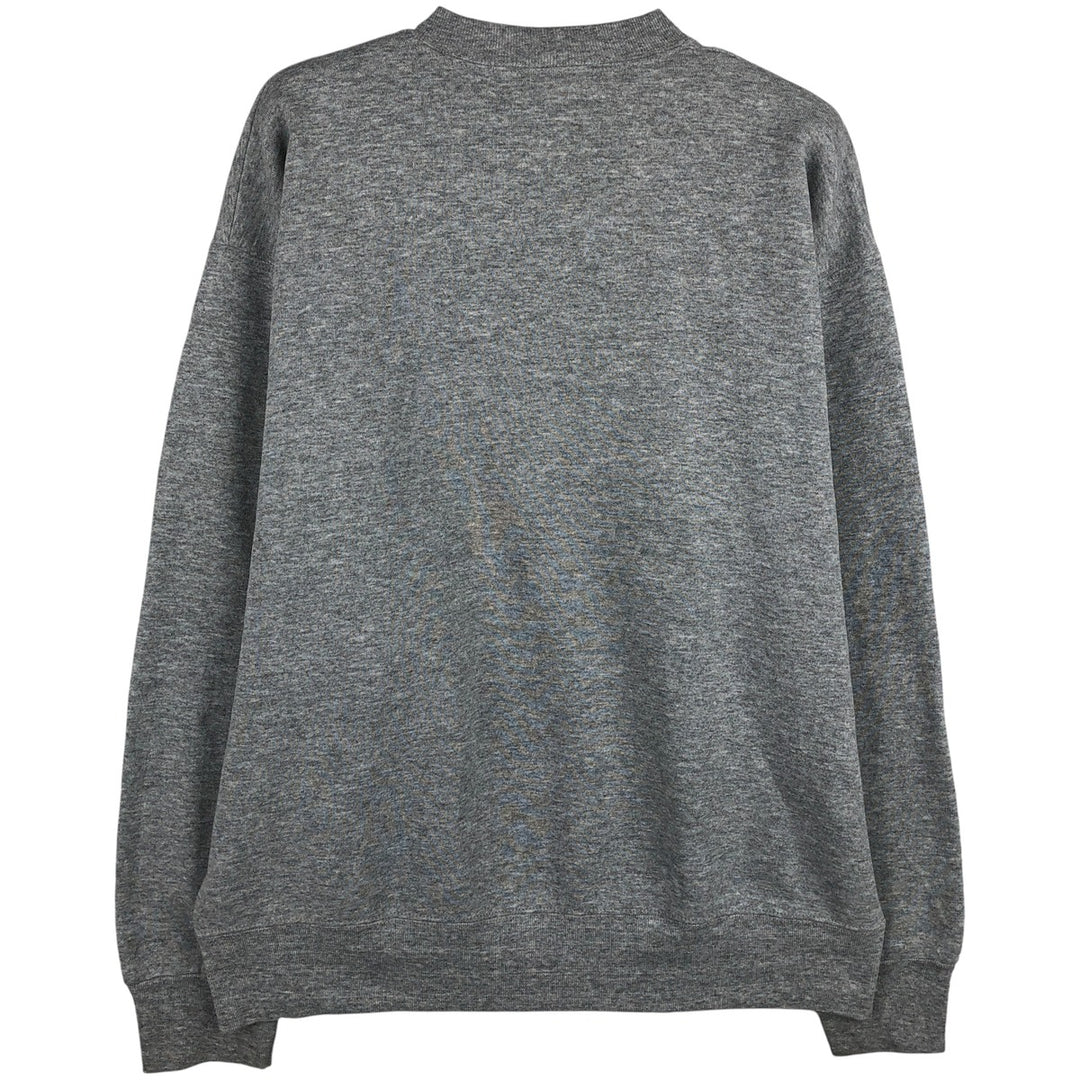 MEMBER'S MARK plain blank sweatshirt, men's size L cotton gray type Vintage Second Hand