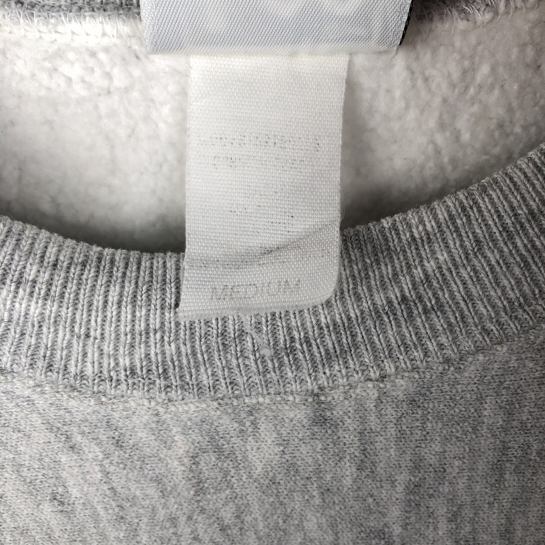 Vintage 90'S Lee Cross Grain plain blank sweatshirt, men's size M unclear gray type Vintage Second Hand