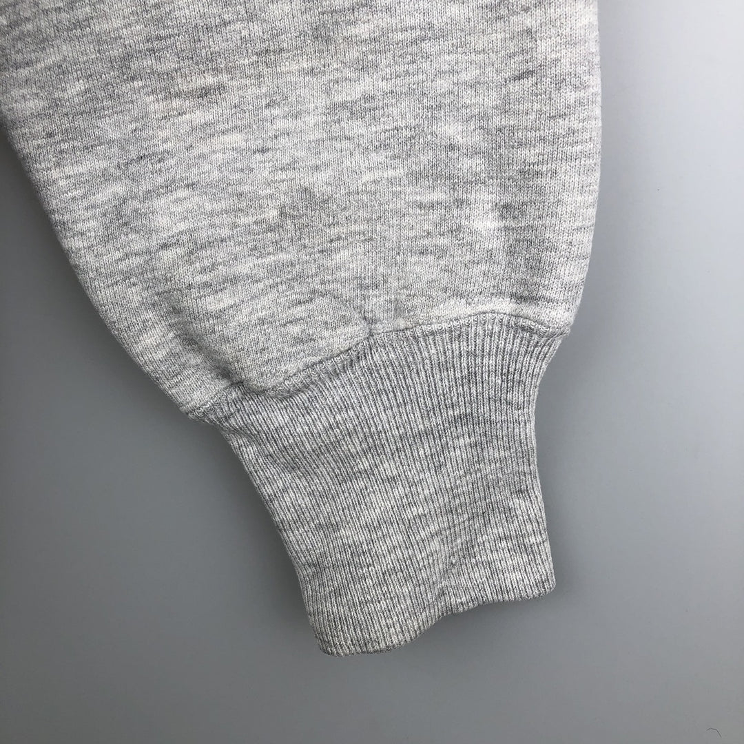 Vintage 90'S Lee Cross Grain plain blank sweatshirt, men's size M unclear gray type Vintage Second Hand