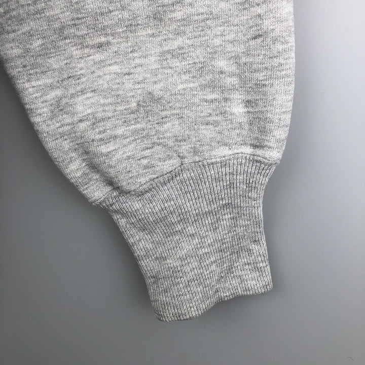 Vintage 90'S Lee Cross Grain plain blank sweatshirt, men's size M unclear gray type Vintage Second Hand