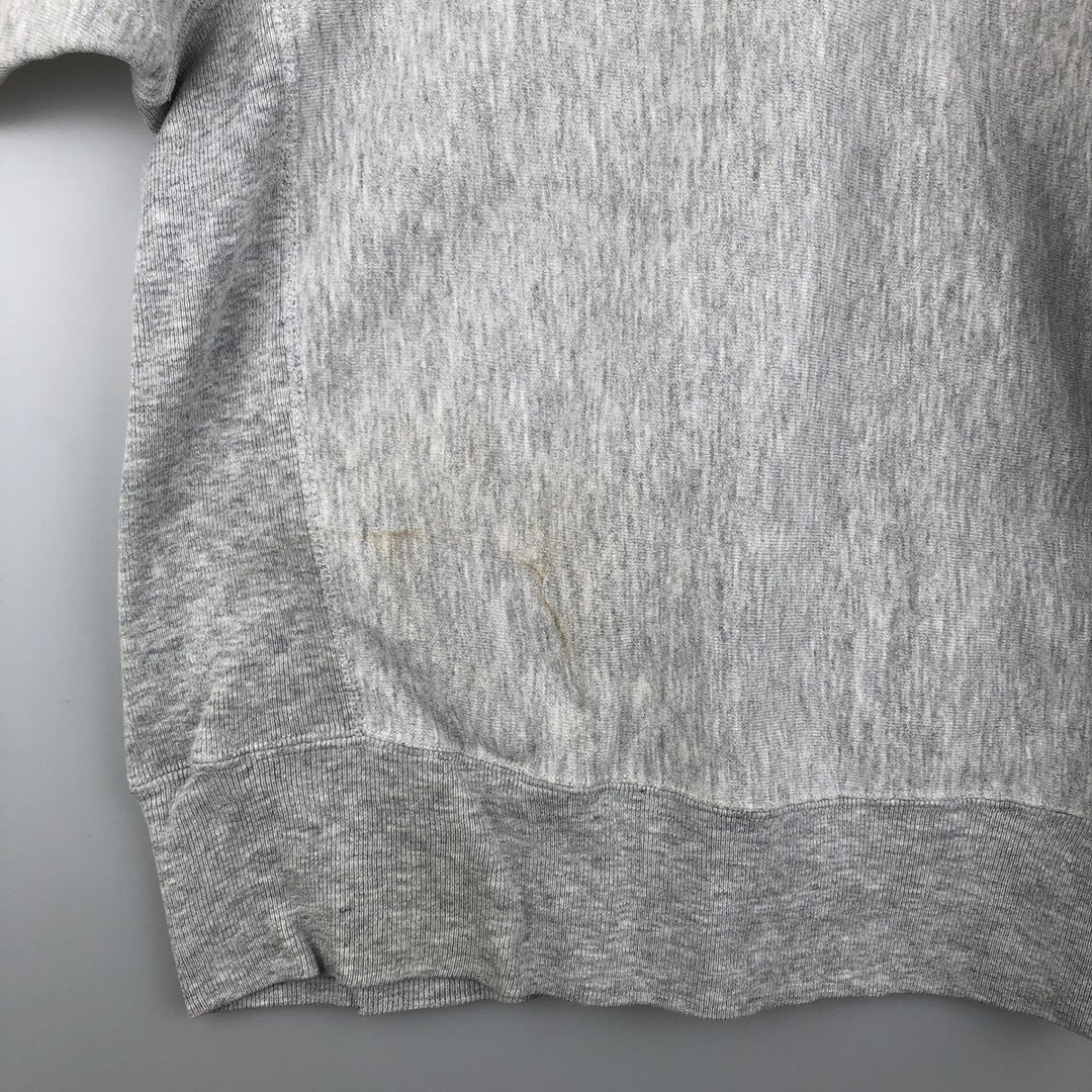 Vintage 90'S Lee Cross Grain plain blank sweatshirt, men's size M unclear gray type Vintage Second Hand