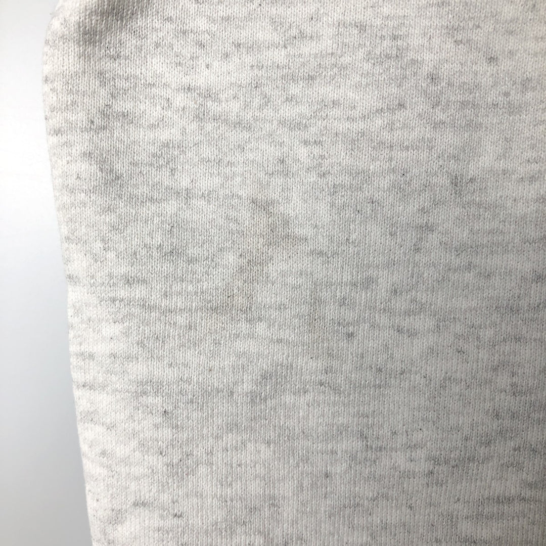SIGNAL SPORT Solid Color Blank Sweatshirt, Made in USA, Men's XL, Two-Tone polyester white type Vintage Second Hand