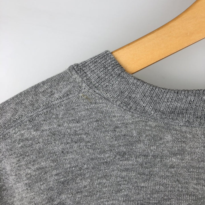 2000'S - Russell plain blank sweatshirt, men's size XXL polyester gray type Vintage Second Hand