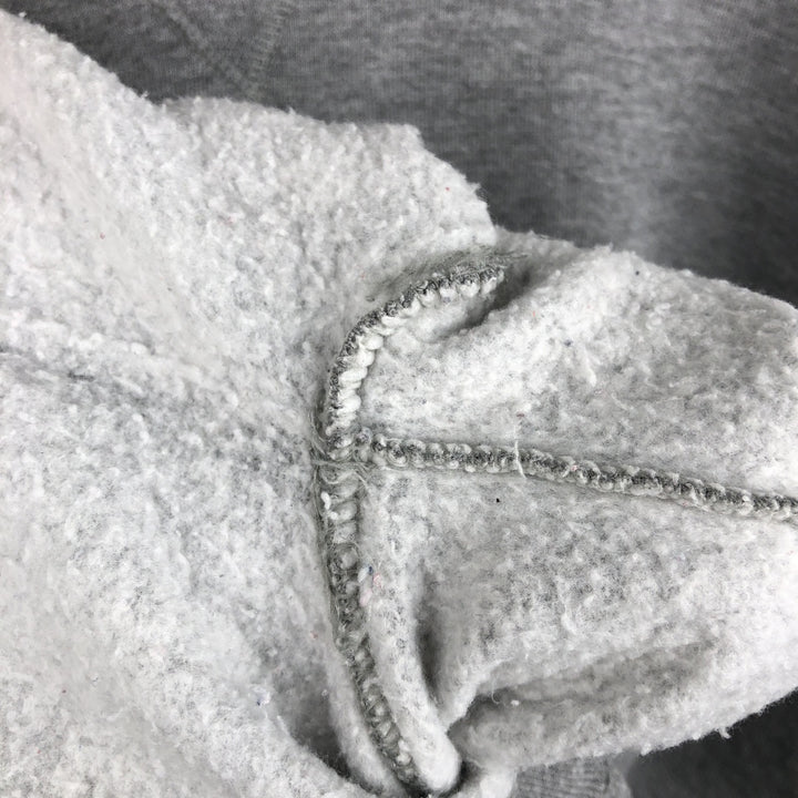 2000'S - Russell plain blank sweatshirt, men's size XXL polyester gray type Vintage Second Hand