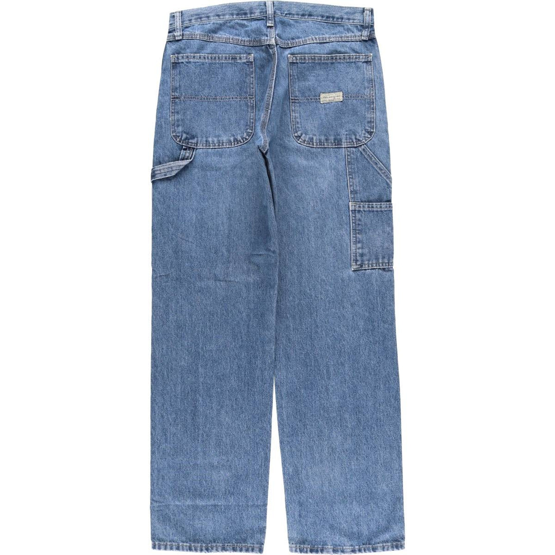 Wrangler Denim Painter Pants for Men, W33 equivalent cotton blue type Vintage Second Hand