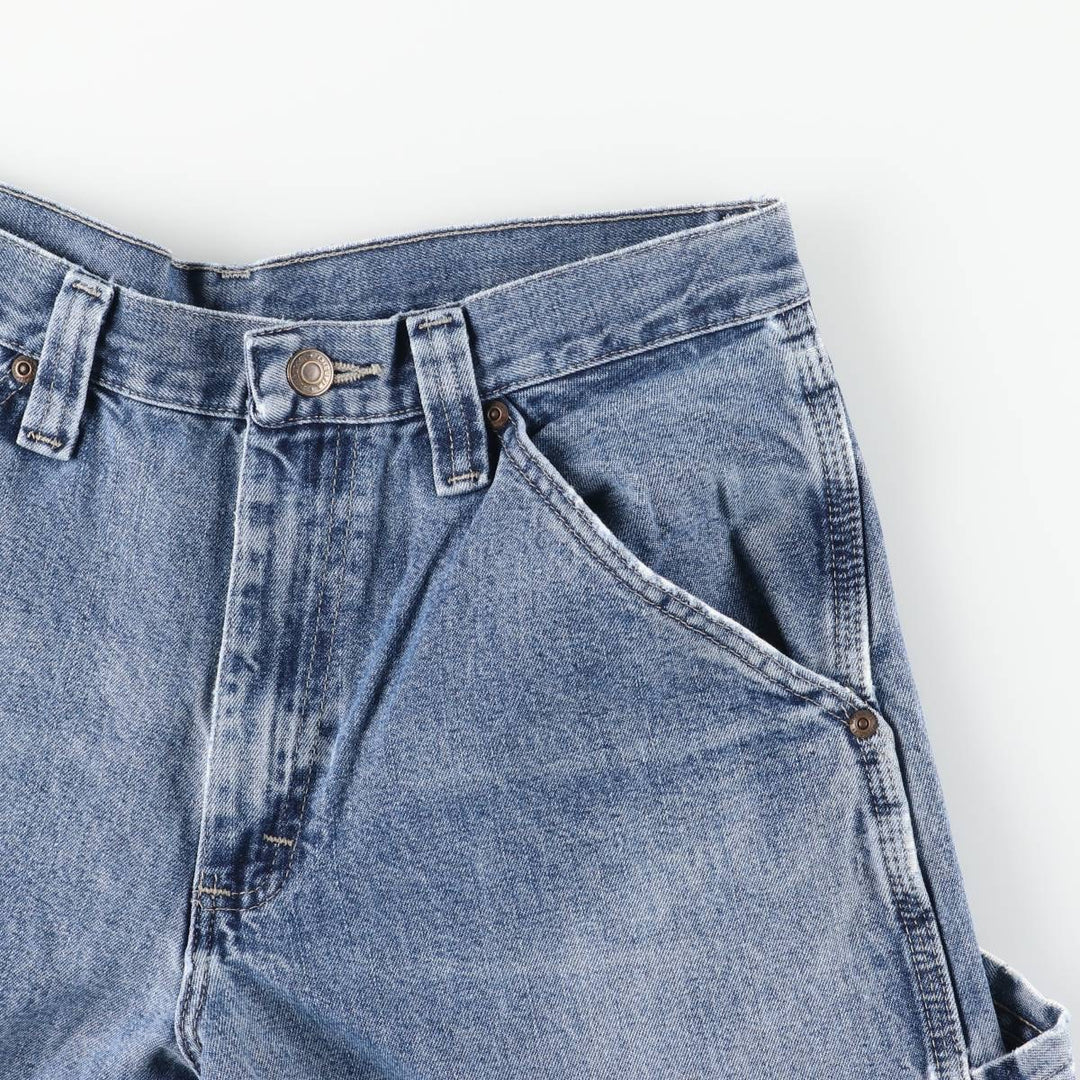Dickies denim painter pants for men, equivalent to W31 cotton blue type Vintage Second Hand