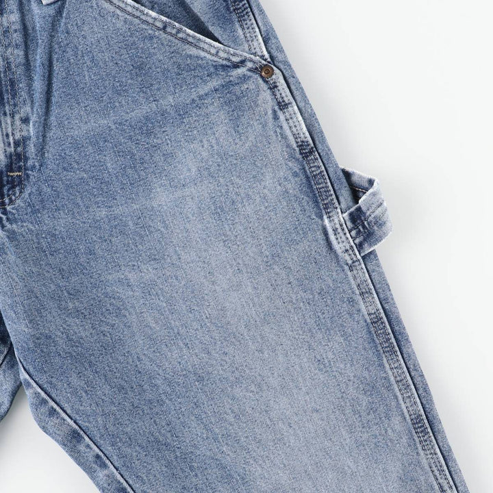 Dickies denim painter pants for men, equivalent to W31 cotton blue type Vintage Second Hand
