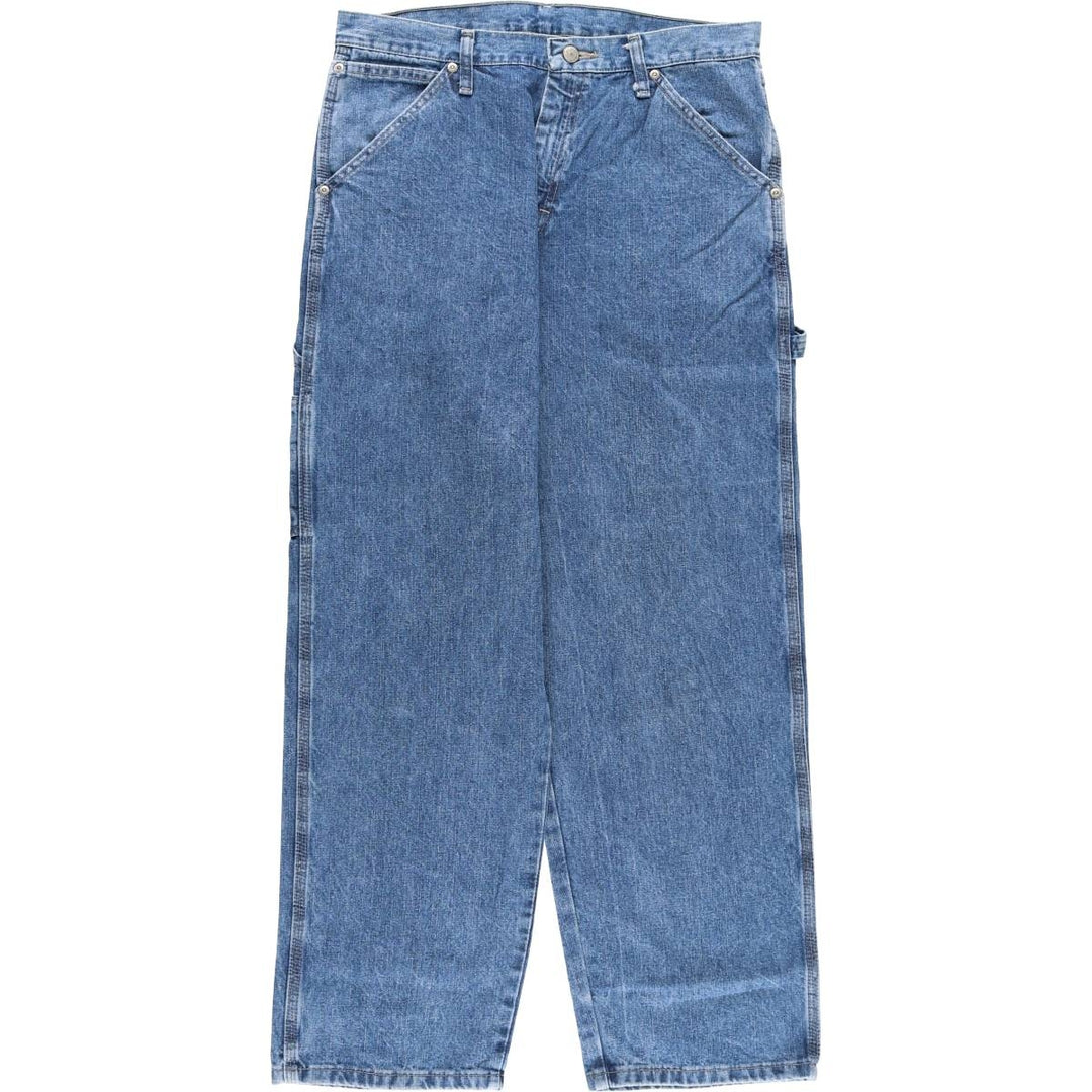 Wrangler Denim Painter Pants for Men, W32 equivalent cotton blue type Vintage Second Hand