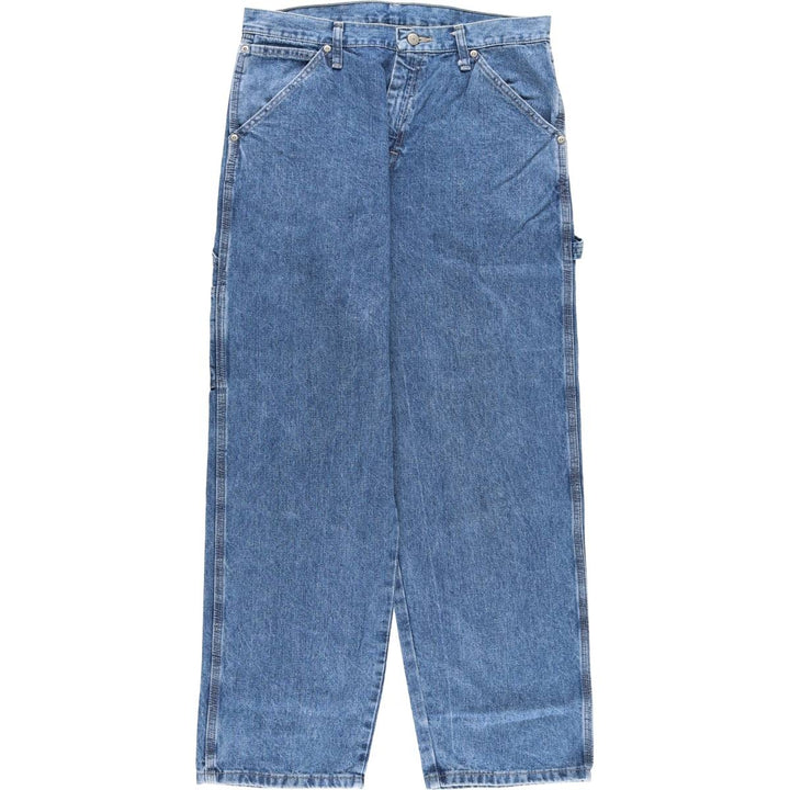 Wrangler Denim Painter Pants for Men, W32 equivalent cotton blue type Vintage Second Hand