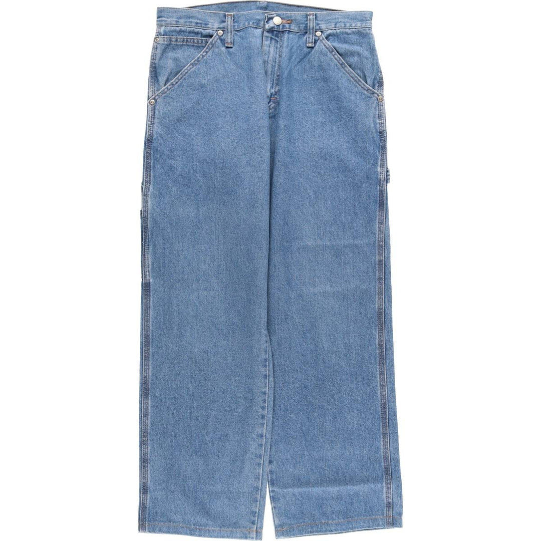 Wrangler Denim Painter Pants for Men, W32 equivalent cotton blue type Vintage Second Hand