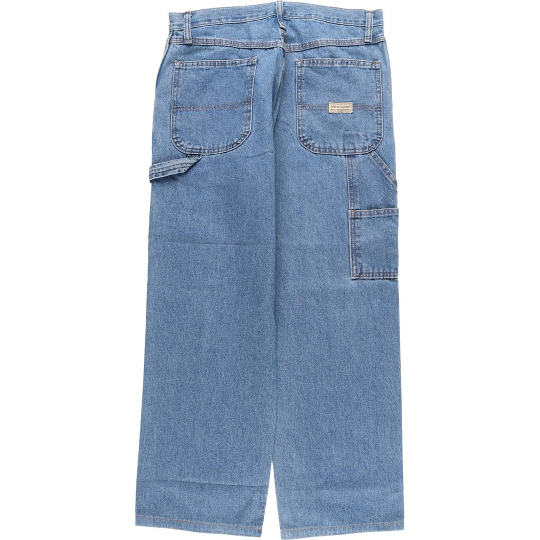 Wrangler Denim Painter Pants for Men, W32 equivalent cotton blue type Vintage Second Hand