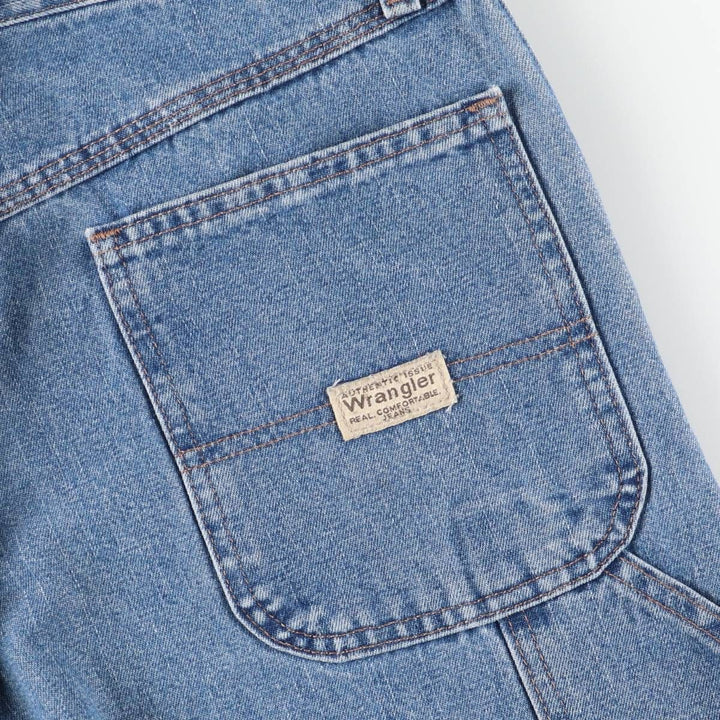 Wrangler Denim Painter Pants for Men, W32 equivalent cotton blue type Vintage Second Hand
